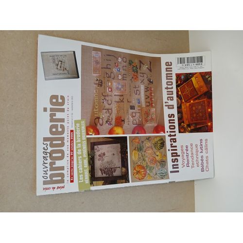 Ouvrages Broderie N66 Septembre 2005 - Revues Point De Croix Magazine , Inspirations D'Automne