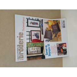 Ouvrages Broderie N25 Sept 2006 - Revues Point De Croix Magazine, Carnet De Voyages 3