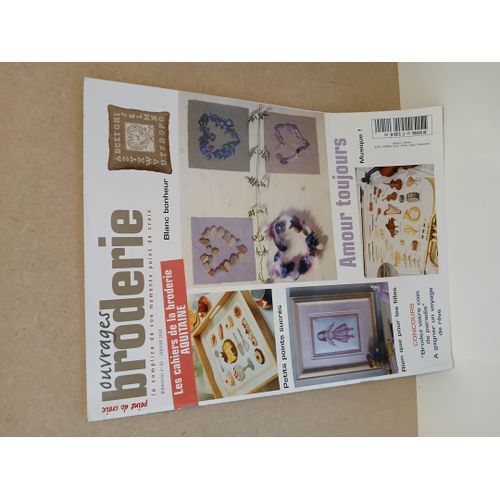 Ouvrages Broderie N50 Janvier 2003 - Revues Point De Croix Magazine, Amour Toujours