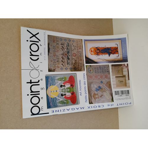 Point De Croix Magazine N° 77. 2012. Art Nouveau Petits Points Des Cimes