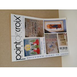 Point De Croix Magazine N° 77. 2012. Art Nouveau Petits Points Des Cimes