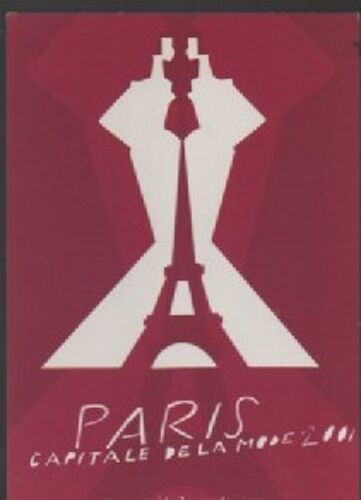 Carte Postale Paris - Capitale De La Mode