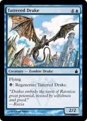 Tattered Drake Ravnica City Of Guilds Vo