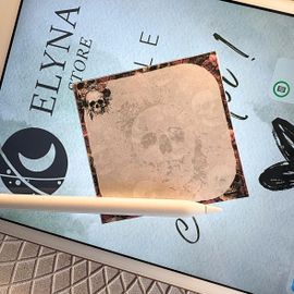 Post-It Personnalisé - Crânes - Fait À La Main