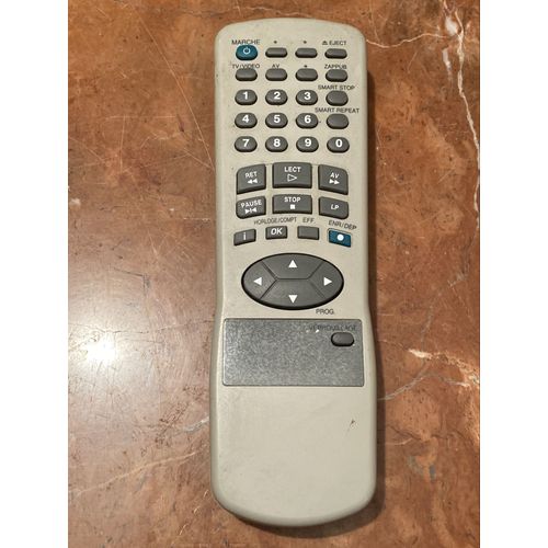 Telecommande de magnétoscope vhs bluesky VR200