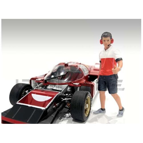 American Diorama 1/18 - Figurines Diorama Figure Series - Race Crew Ii 19002-American Diorama