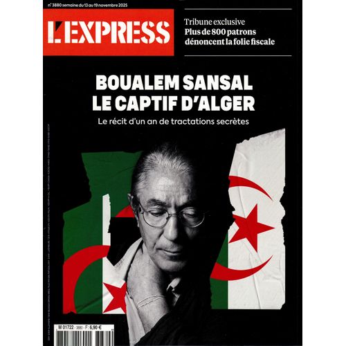 L'Express 3880 : Boualem Sansal, Le Captif D'Alger