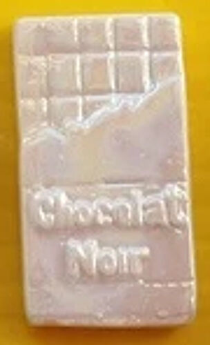 Fève Chocolat Noir - Série Nacrée Pour Faire Une Pâtisserie (Picard 2009)