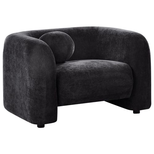 Fauteuil LEIREN Tissu Noir