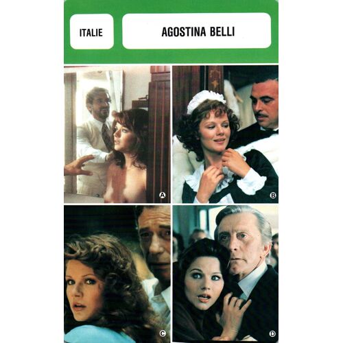 Fiche Monsieur Cinema Agostina Belli