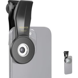 NEEWER Pince Phone Universelle pour Objectif Fileté 17mm,Fixation Adaptateur Téléobjectif Professionnel,Compatible avec iPhone 15 Pro Max 15 Plus 14 13 Samsung Galaxy S24 S23 Ultra Google Pixel,PA007