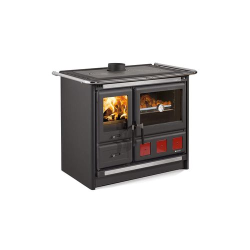 Nordica Extraflame - 3003730-cuisiniere a bois - rosa xxl.16 - acier noir anthracite rosaxxl.16aciernoiranthra