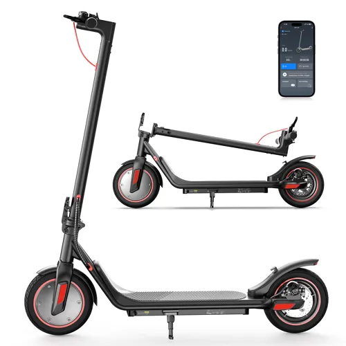 Trottinette Électrique Iscooter I9m Pour Adulte 10'' 500w 36v7.5ah Autonomie 22-30 Km- App