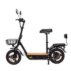 Trottinette Électrique Kukirin C1 Pro Avec Siège, Pneus Tout-Terrain 14", 500 W, 48 V, 26 Ah
