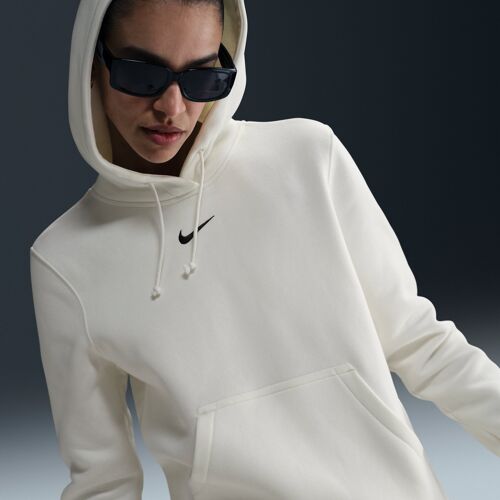 Sweat À Capuche Nike Phoenix Fleece Pour Femme - Blanc