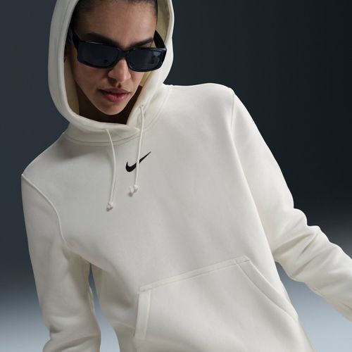 Sweat À Capuche Nike Phoenix Fleece Pour Femme - Blanc