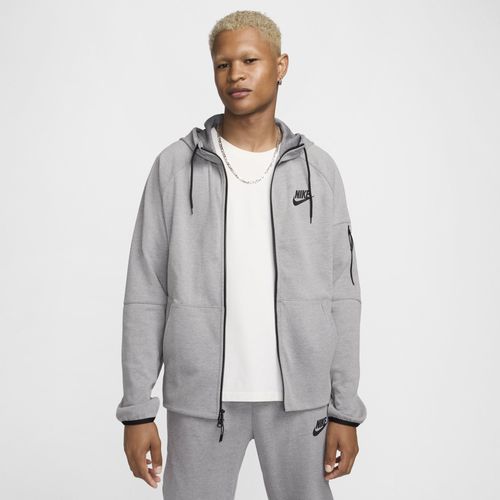 Sweat À Capuche Et Zip En Tissu Fleece Nike Tech Essentials Pour Homme - Gris