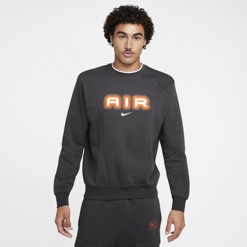 Sweat À Col Ras-Du-Cou En Tissu Fleece Nike Air Pour Homme - Gris