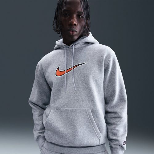 Sweat À Capuche En Fleece Nike Club Pour Homme - Gris
