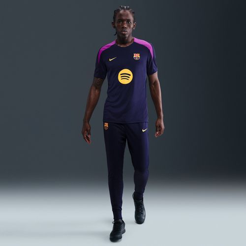 Pantalon De Survêtement De Foot En Maille Nike Dri-Fit Fc Barcelona Strike Pour Homme - Pourpre