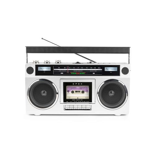 Bigben Radio FM Ghetto Blaster Bluetooth avec lecteur et enregistreur K7