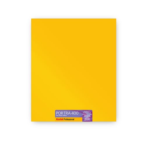 Kodak Portra 400 ¿ Film Négatif Couleur 8x10, ISO 400, Grain Fin, 10 Feuilles