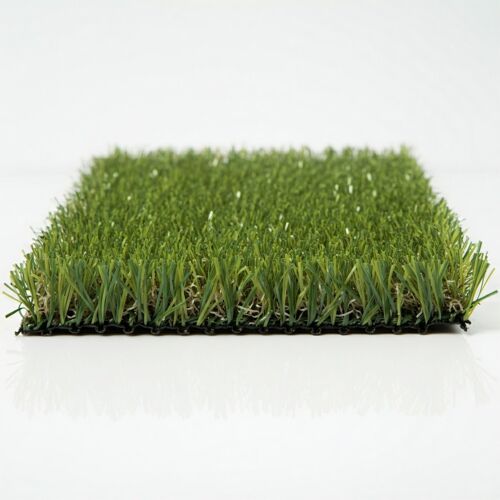 Gazon Synthétique| 1x3m (Largeur X Longueur)| Épaisseur 40mm| Lisse| Duveteux| Jardin Extérieur| Type Quatre-Tons