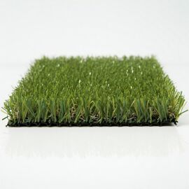 Gazon Synthétique| 1x3m (Largeur X Longueur)| Épaisseur 40mm| Lisse| Duveteux| Jardin Extérieur| Type Quatre-Tons