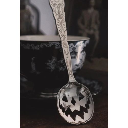 Lively Ghosts - Haunted Hallows Set Of 2 Silver - Tea Spoon - Gris - Onesize - Alliage Métallique