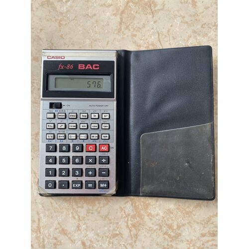 Calculatrice casio fx-86 bac