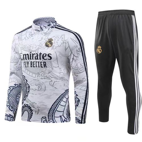 Tenue Entraînement Real Madrid ¿ Survêtement Football Respirant Manches Longues