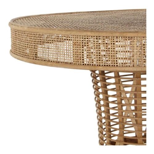 Table d'Appoint THYANN Home Decor Rotin (61 x 61 x 59 cm)
