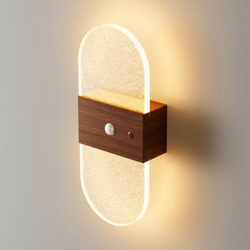 Lampe d'ambiance LED à induction humaine - abat - jour acrylique.