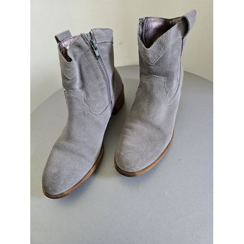 Bottines Western/Cowboy Cuir Suédé - Nimal - 38