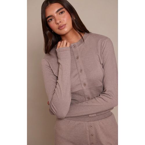 Femme Top Très Doux Gris Champignon | Taille 38