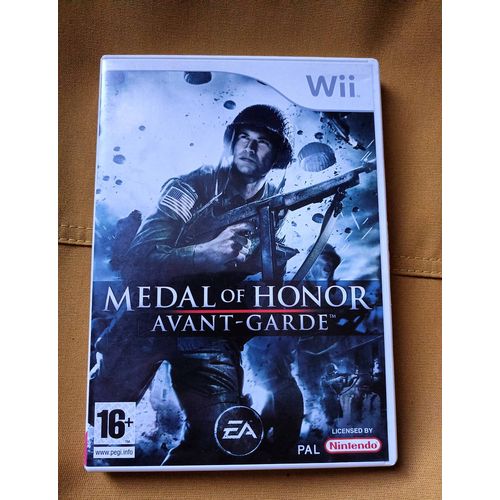Medal of honor avant garde wii nitendo
