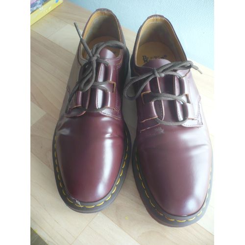 Dock Martens Airwair With Bouncing Soles - Cuir Marron – Taille 45 - Très Très Peu Utilisé