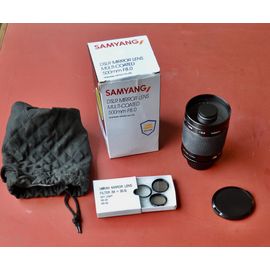 500 mm Samyang monture Nikon