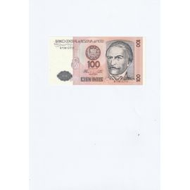 Collection : Billet Du Pérou. 100 Intis. Voir Description