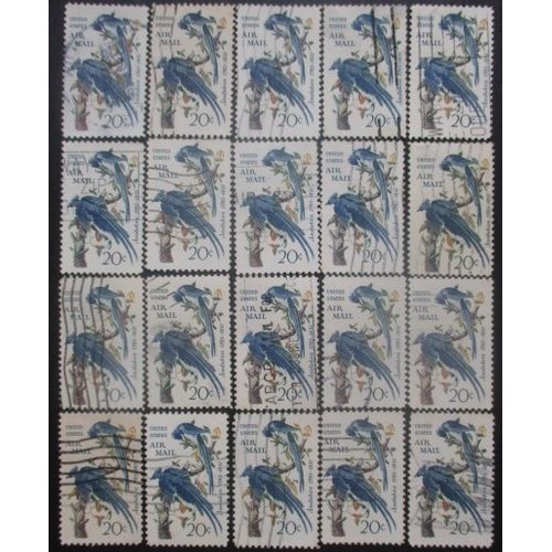 Etats-Unis Poste Aérienne N°67 X 20 Oblitéré