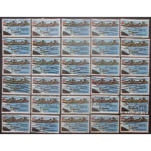 Etats-Unis Poste Aérienne N°109 X 30 Oblitéré Cote 15 Euros