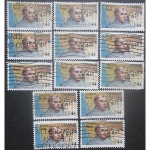 Etats-Unis Poste Aérienne N°110 X 13 Oblitéré