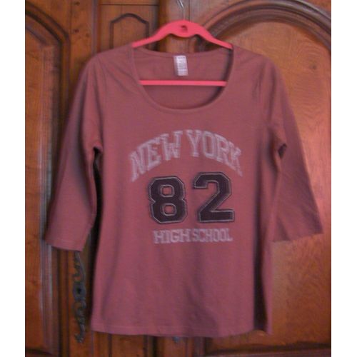 Tee-Shirt Rose Jennyfer - Taille L