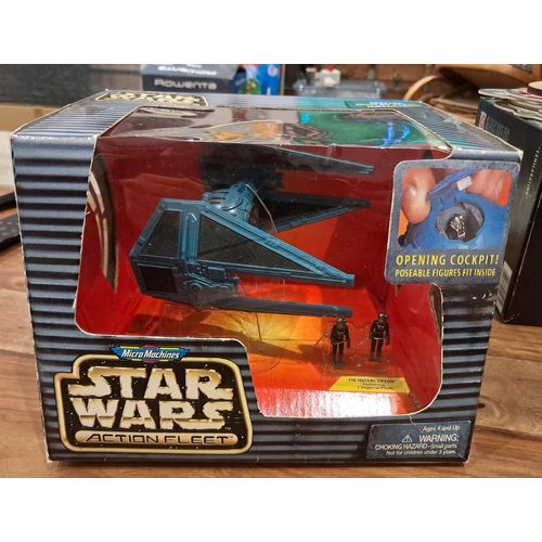 Micro machine Star Wars TIE INTERCEPTOR , vintage 1996