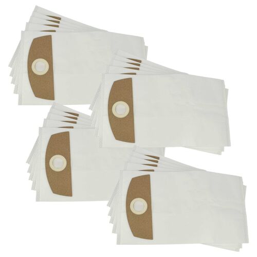 vhbw 20x Sacs remplacement pour Metabo 4061792200883, 630164000 pour aspirateur - 36cm x 20cm blanc