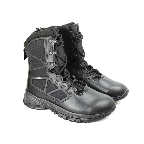 Chaussures Snake Membrane Botte De Police 8" Ultra Légère Fermeture Ykk Semelle Antidérapante Pu 3d Scanner Safe 37s48 Eu