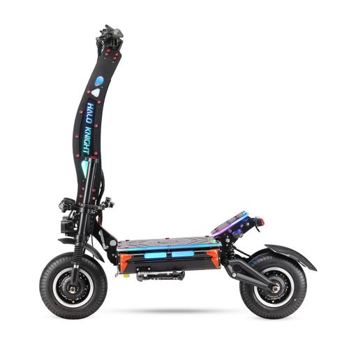 Trottinette Électrique Halo Knight T107max, Tout-Terrain, Batterie 72 V 50 Ah, Noire