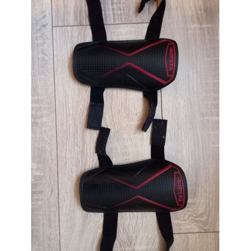 Protège Tibia Noir Football Enfant Marque Kipsta Taille S