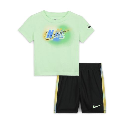 Ensemble Avec Short Nike Hazy Rays Pour Bébé (12-24 Mois) - Noir