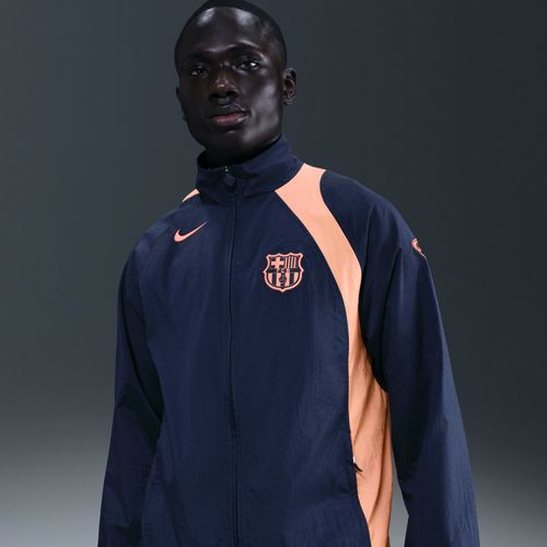 Veste De Survêtement Nike Football Total 90 Fc Barcelona Pour Homme - Bleu